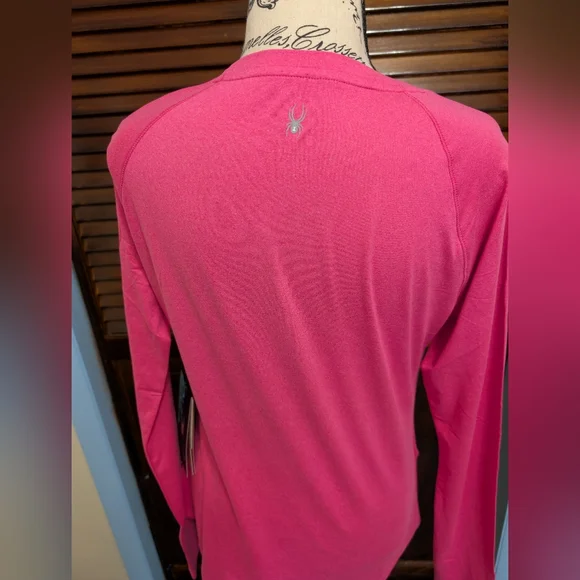 NEW WT! SPYDER ACTIVE LONG SLEEVE TOP - Picture 7 of 14